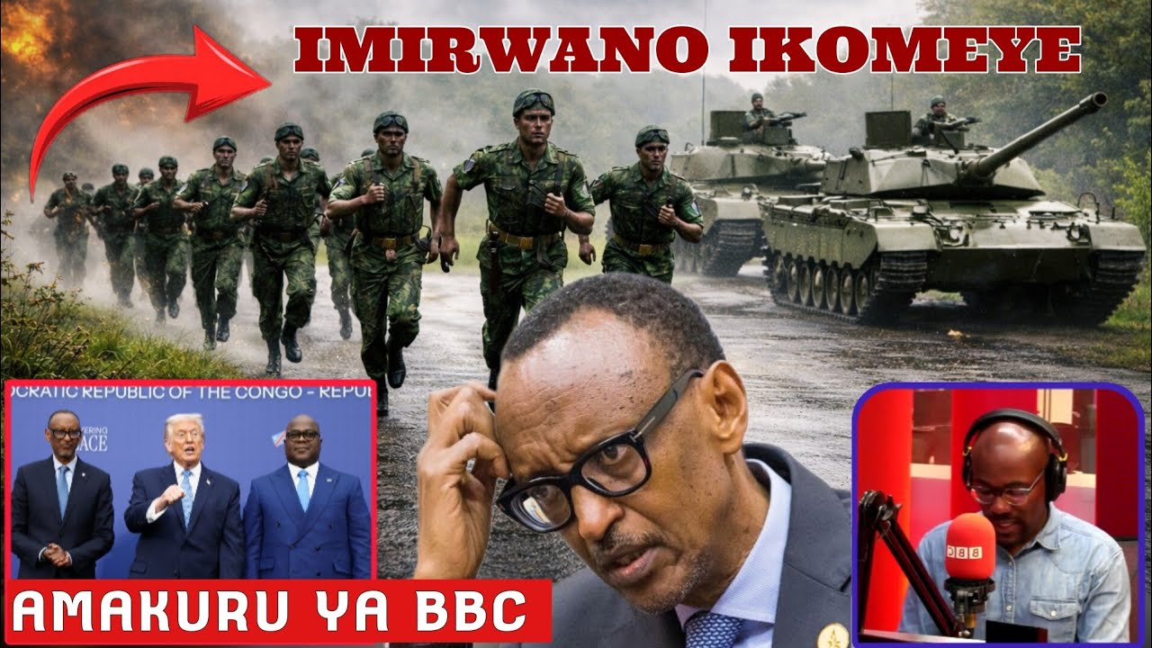 AMAKURU YA BBC M23 IMIRWANO MURI UVIRA PEREZIDA KAGAME AGEZE MURI AMERICA 