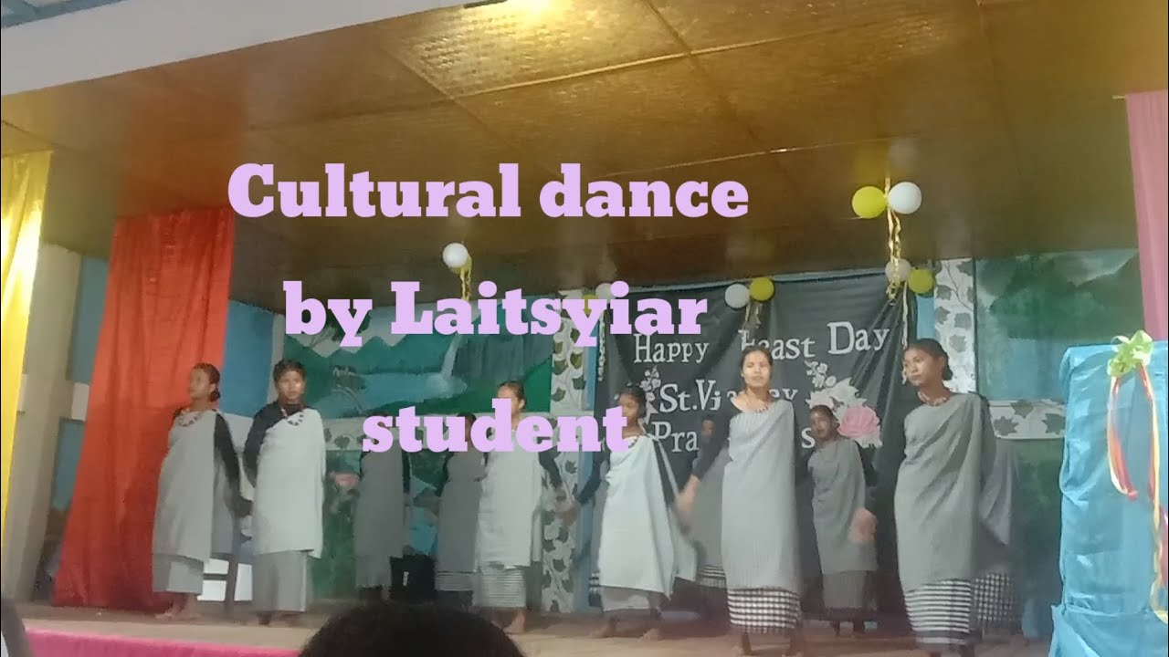 Cultural dance by laitsyiar students #dance #song #entertainment 