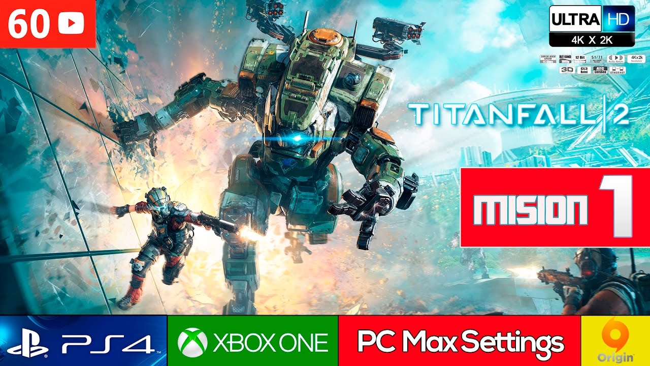 Titanfall 2 Mision 1 Español Gameplay PC Ultra 2K 60fps | Modo Historia/Campaña Parte 1