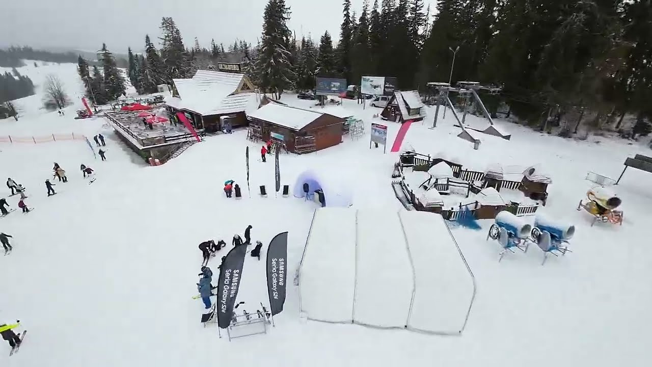 Zakopane Skiing - The Skiing Begins