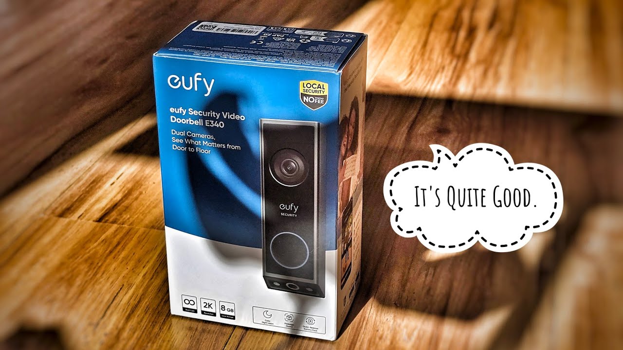 Now that's a sexy doorbell - Eufy E340 Review