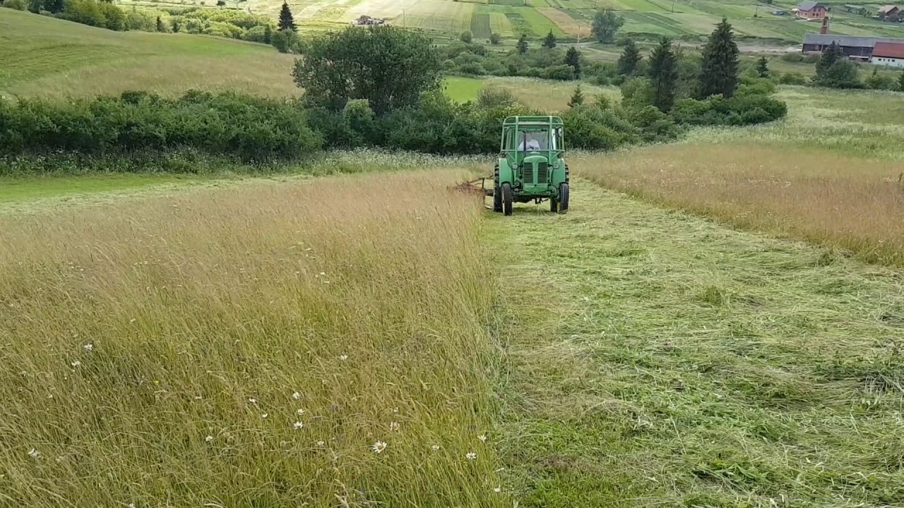 Zetor 50 Super-kosenie