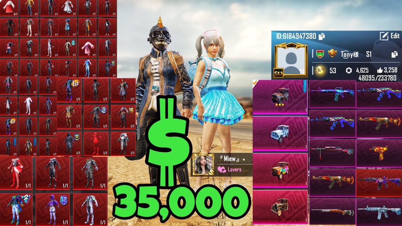 Show My Inventory In Korea Version And Global Verssion | Pubg mobile
