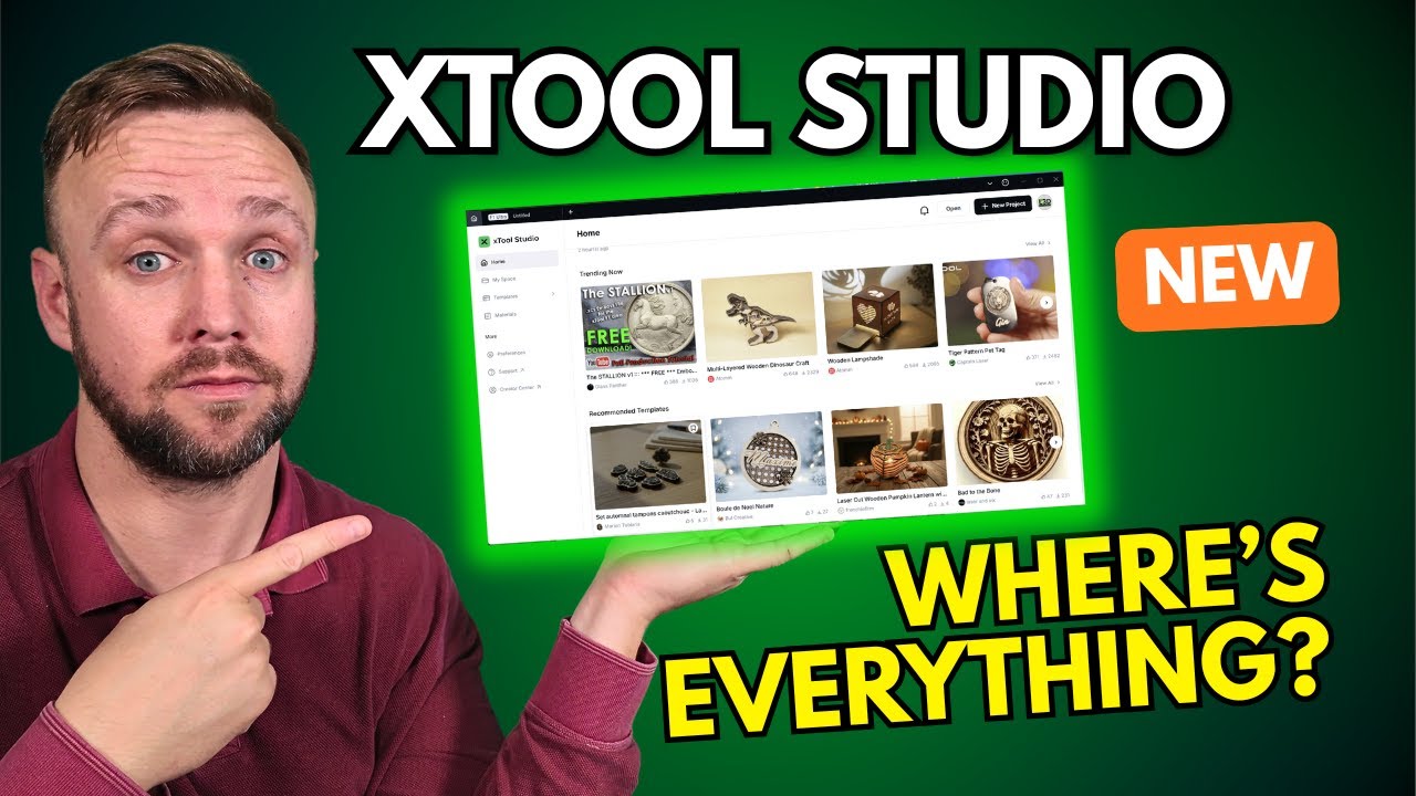 Jak korzystać z xTool Studio | Samouczek dla początkujących (zastępowanie XCS)