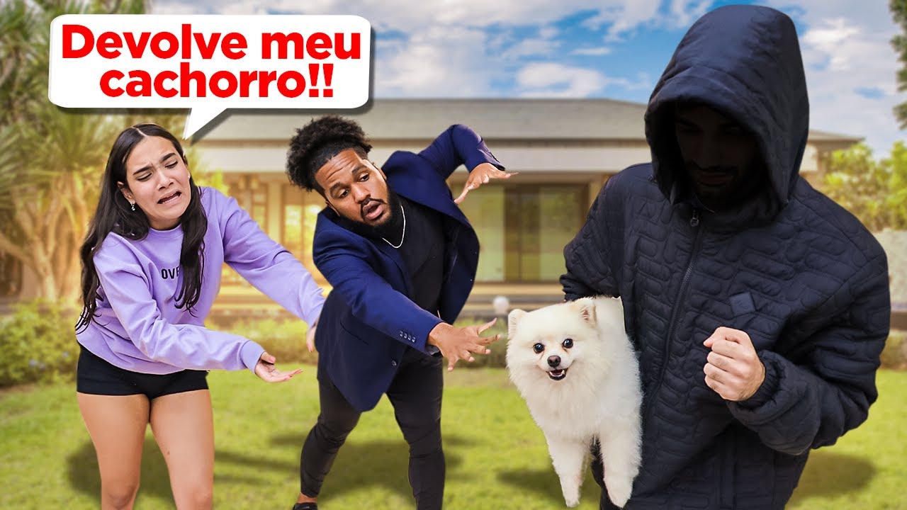 MEU CACHORRINHO SUMIU E TIVEMOS QUE CHAMAR O SEGURANÇA - JULIANA BALTAR