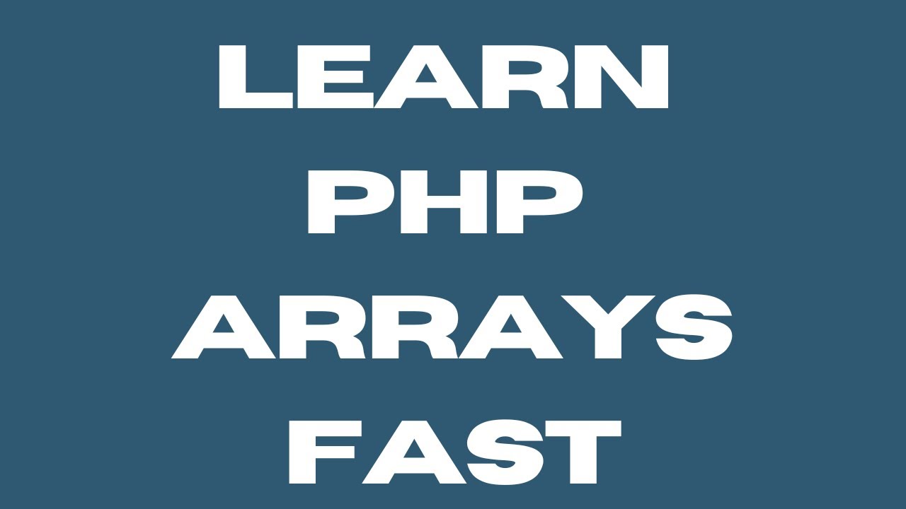 PHP Arrays for Beginners | How to Use Arrays in PHP with HTML (Step-by-Step)