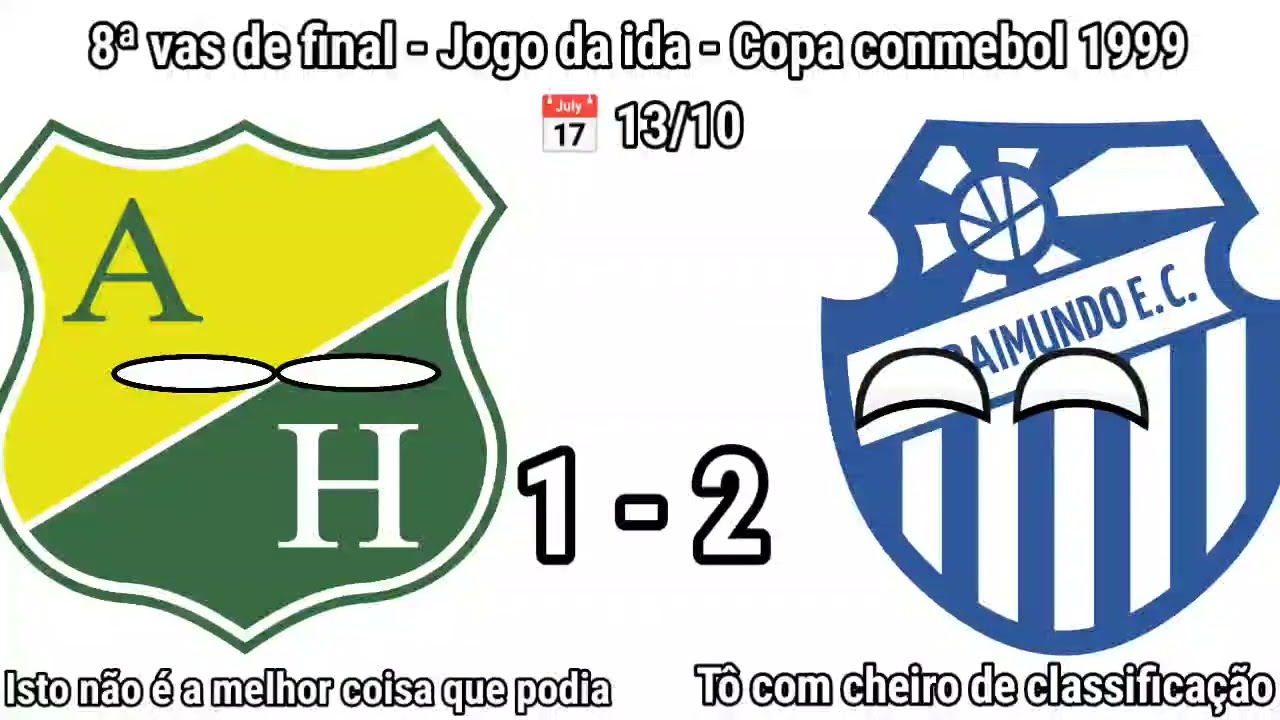 Campanha dos 4 brasileiros na copa conmebol de 1999 ★ último vídeo de 2025