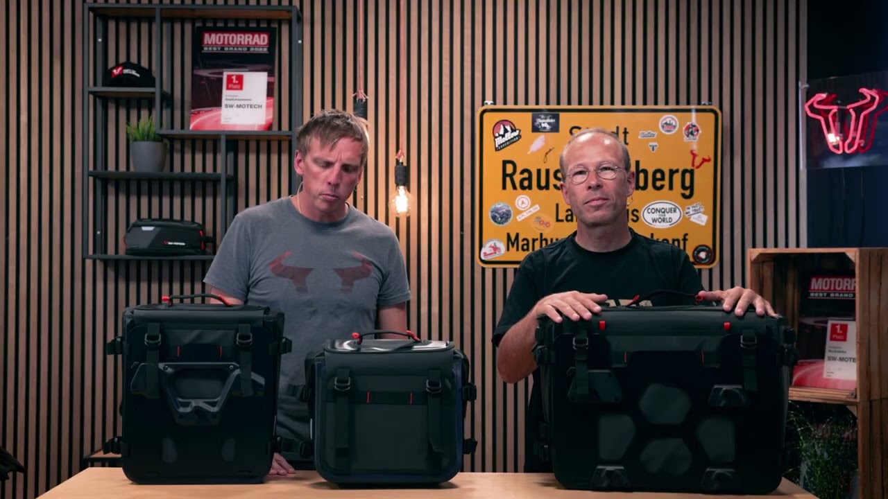 The PERFECT soft panniers: SW Motech SYSBAGS WP