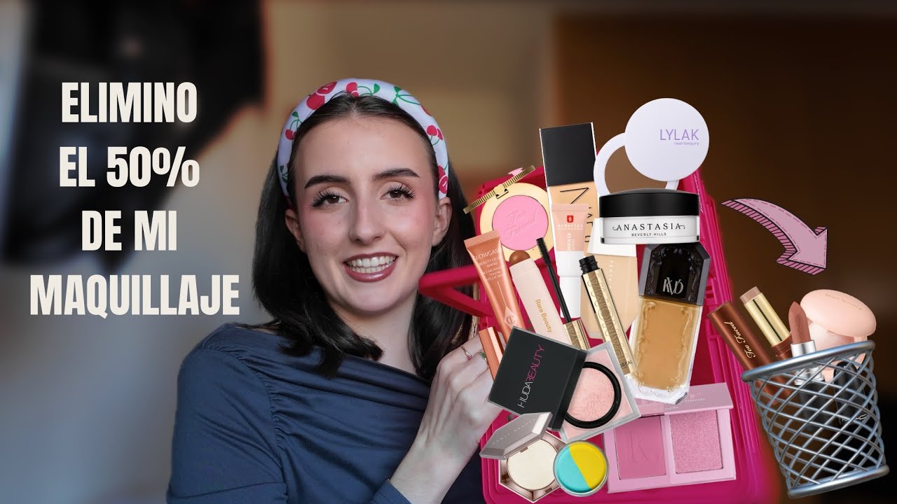 Deshaciéndome de +50% de Mi Colección de Maquillaje! Decluttering de maquillaje