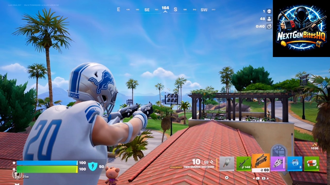 Detroit Lions DOMINATE Zero Build 🏈 9 Kill Solo Victory Royale