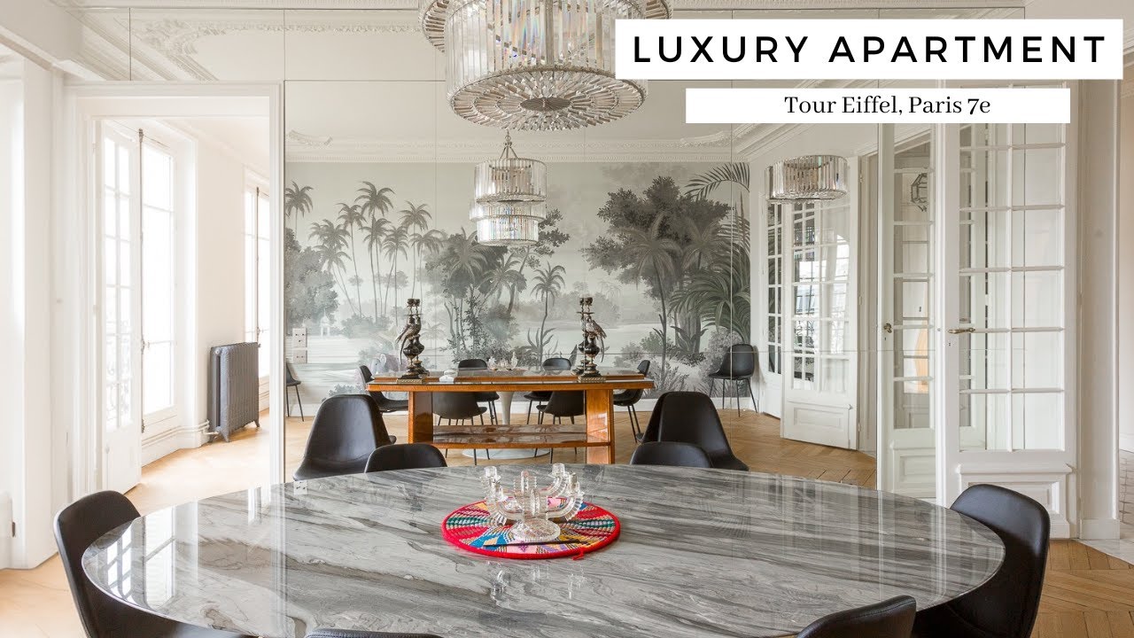 Eiffel Tower View Luxury Paris Apartment For Rent 3BRM | 7th District Avenue de Breteuil | 61458
