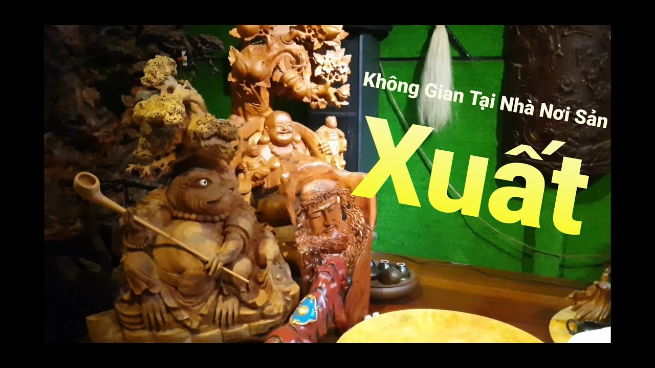 KHÔNG GIAN HÀNG ĐIÊU KHẮC NGHỆ THUẬT MÙA DỊCH  #02_10_2021.#woodcarving #woodsculpture.