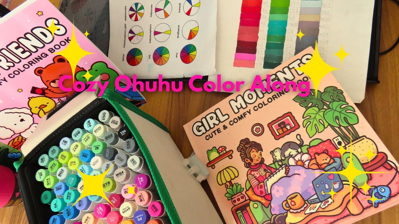 Cozy Ohuhu Color Along | Girl Moments