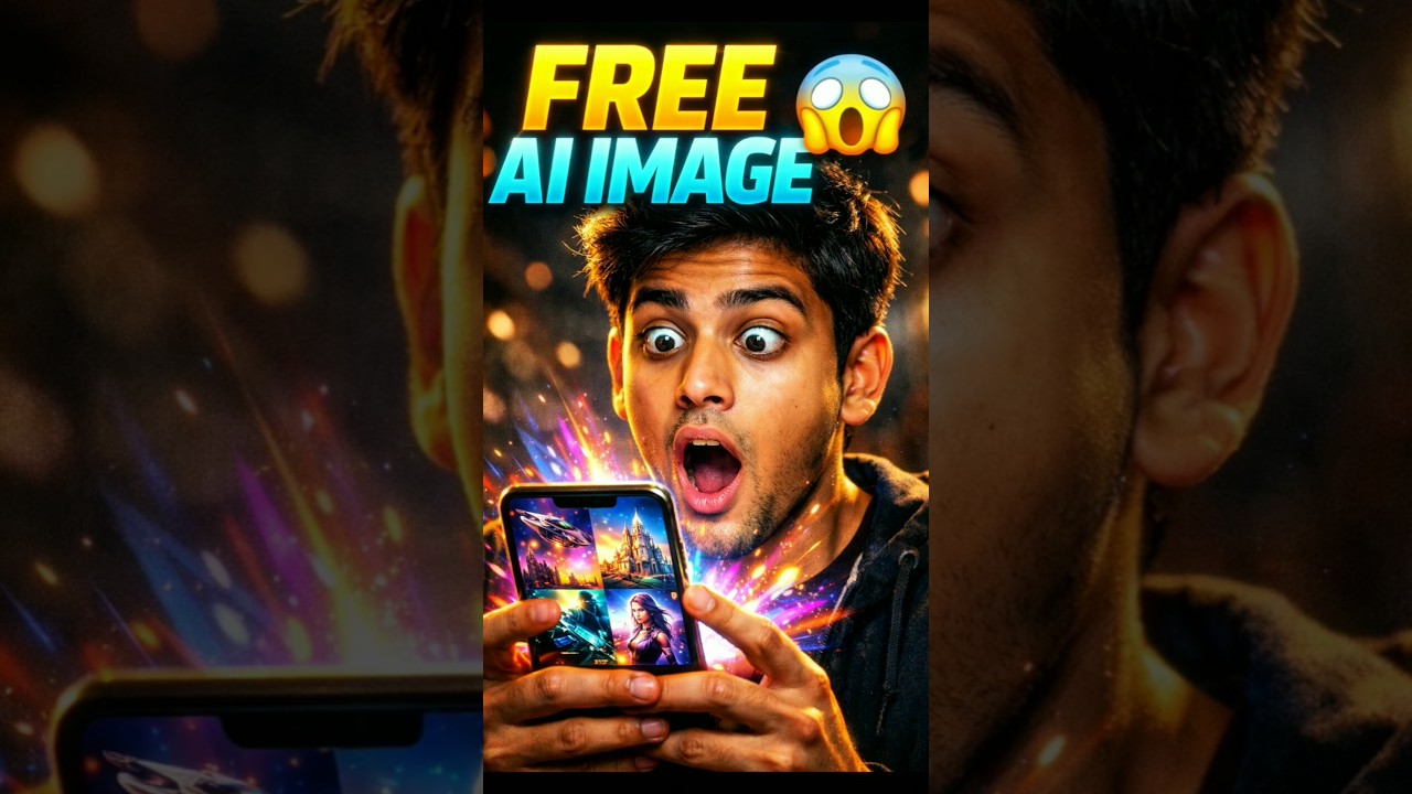Free AI Image Kaise Banaye 😍 | Mobile Se AI Photo 🔥 