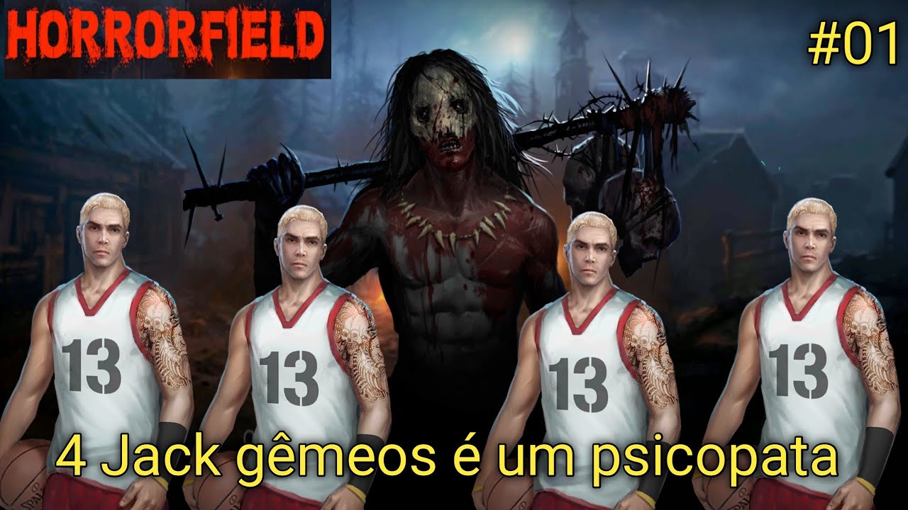Horrofild Multiplayer 4 Jack para fugir do cultista psicopata 