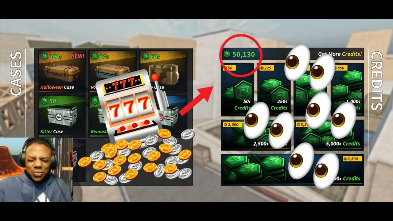UNLUCKIEST Counter Blox 50,000 Credit Unboxing