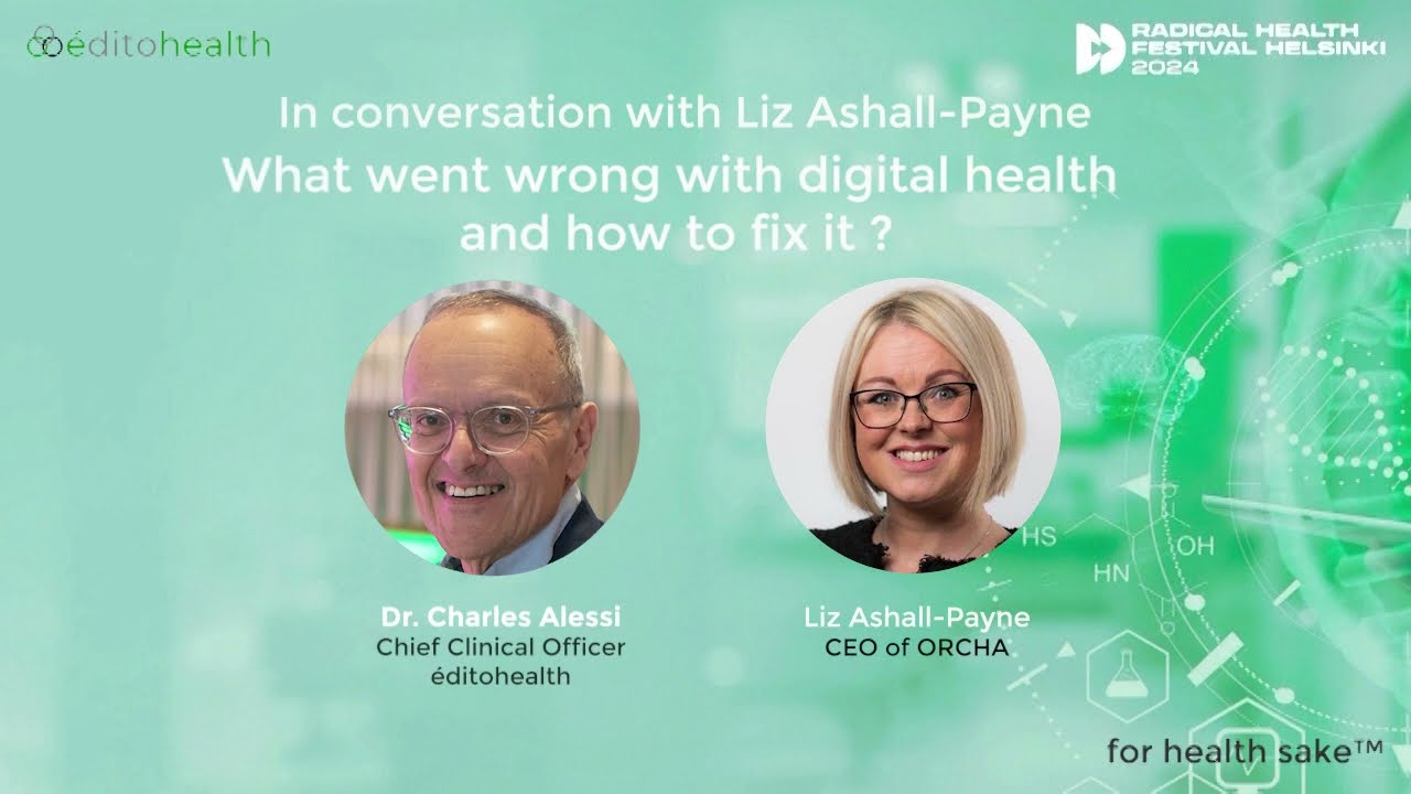 In conversation with Liz Ashall Payne - What went wrong with digital health and how to fix it?