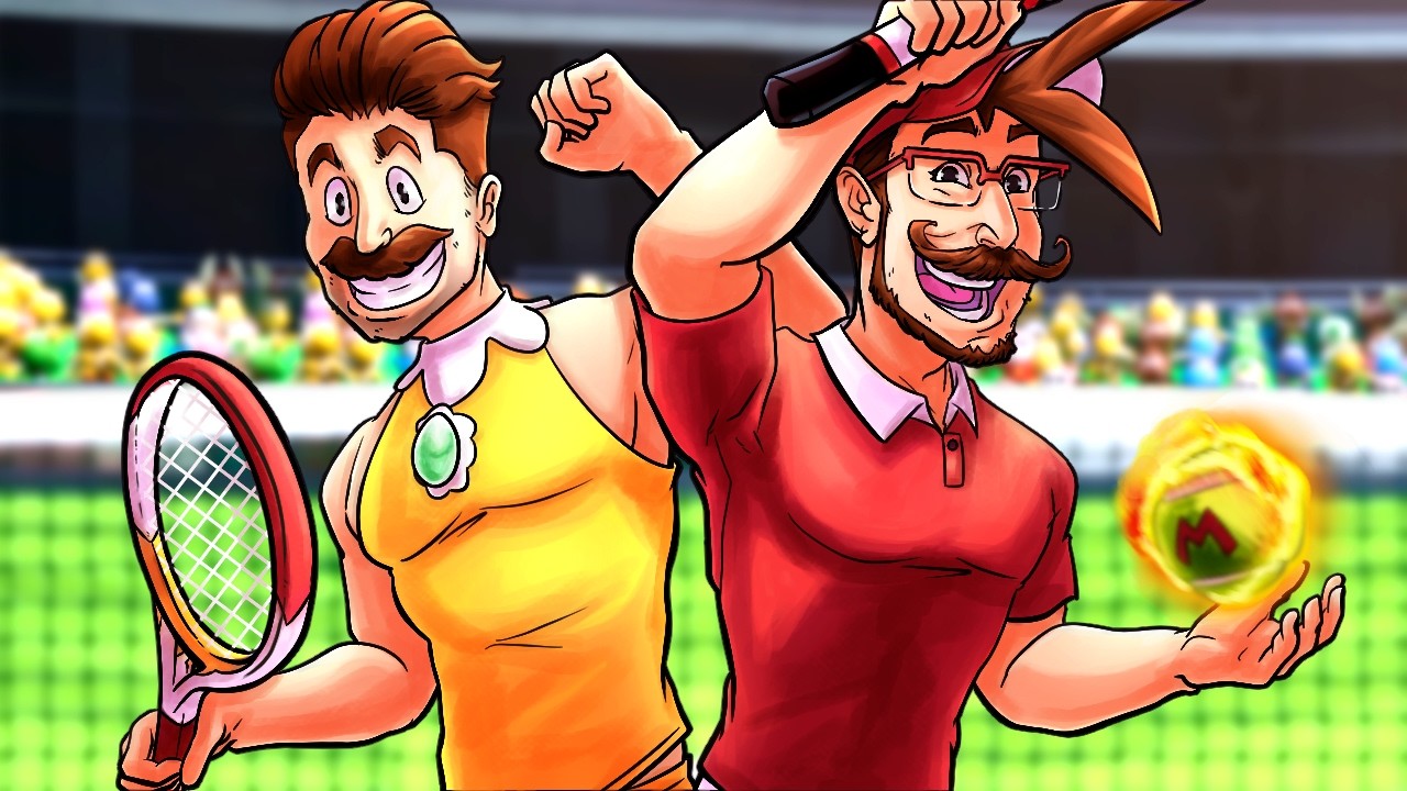 LARRY AND I ARE THE DREAM TEAM! (*NEW* Mario Tennis Fever!)
