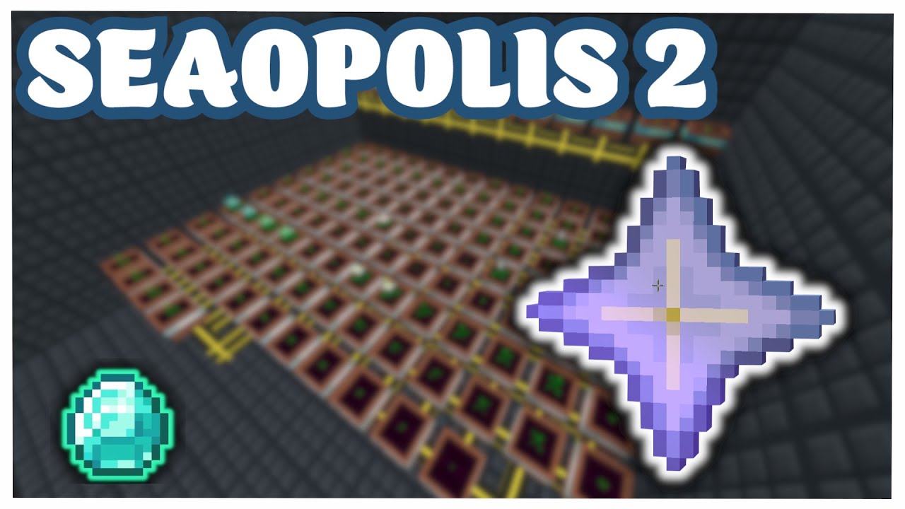 Minecraft Seaopolis 2 | ALL THE SEEDS #13