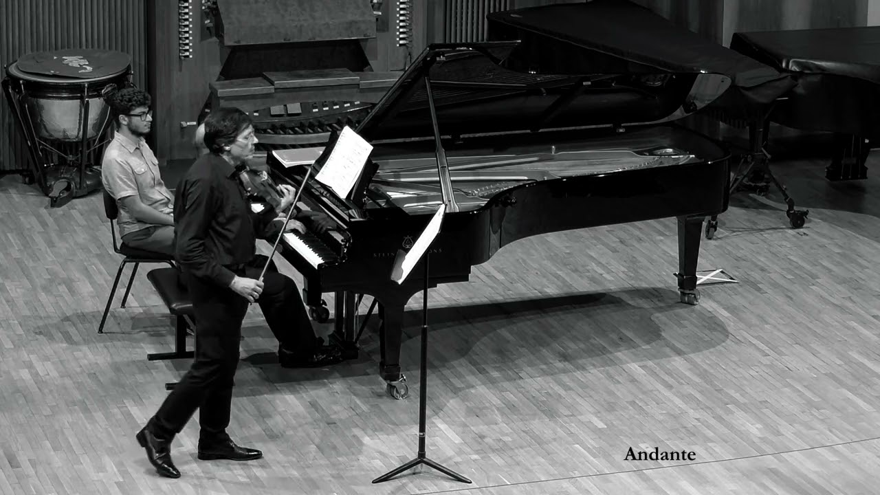 W. A. MOZART Violin Sonata in B flat K.454 vl, M. Rogliano pf, M. Alpi