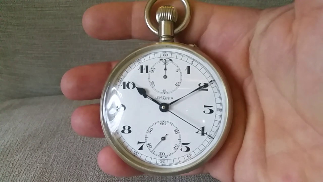 Vintage chronograph Lemania  1935