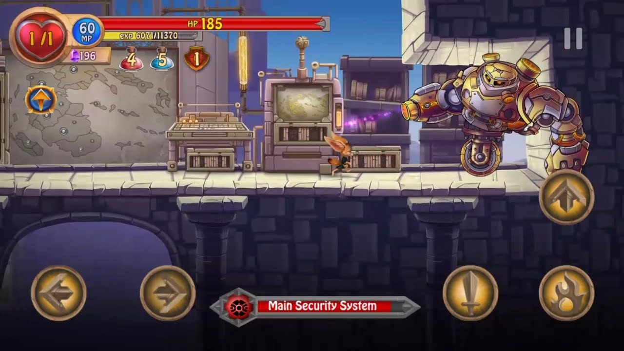 Fin & Ancient Mystery - Gameplay Walkthrough Android - Level 10 Main Security System Boss