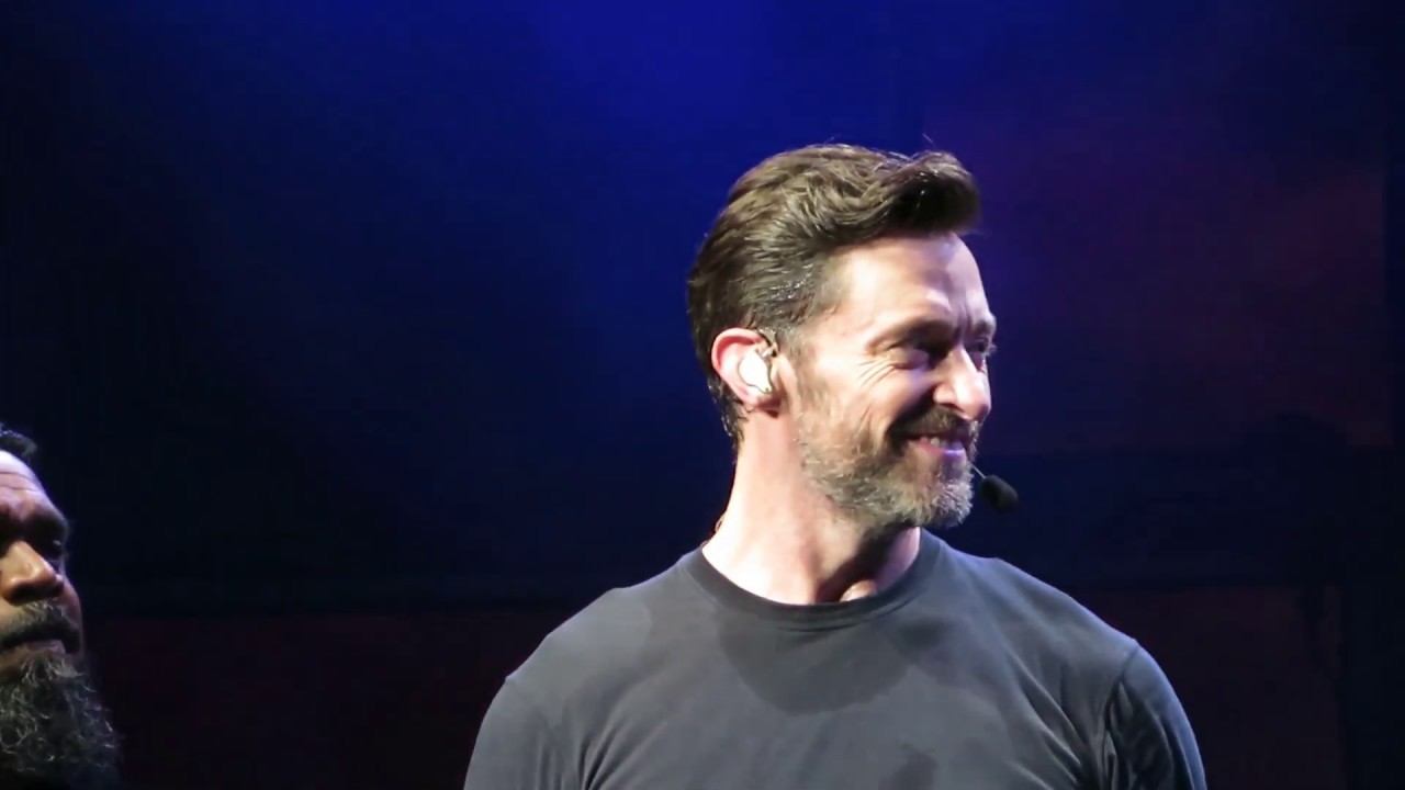 Hugh Jackman 'Somewhere over the rainbow' @Prudential Center 6th October 2019