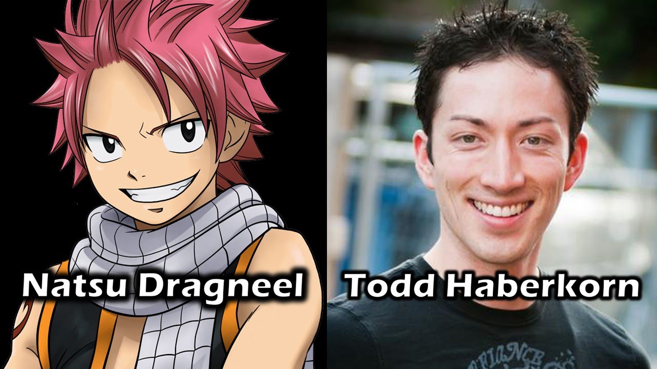 Characters and Voice Actors - Fairy Tail (Part 1) 