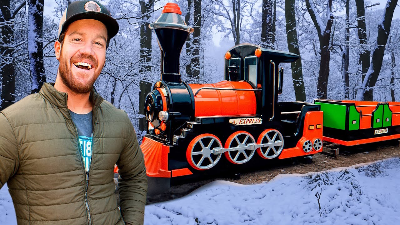 I Bought A Real TRAIN From The Mall (will it run?)