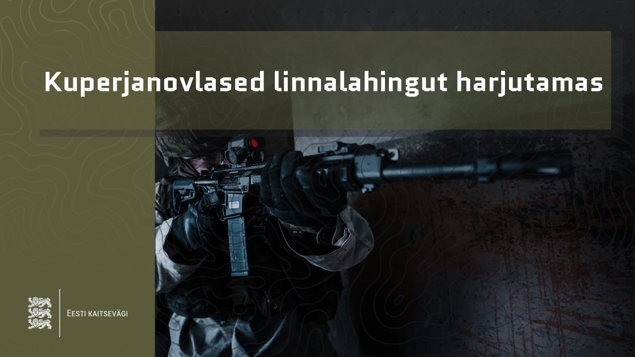 Kuperjanovlased linnalahingut harjutamas
