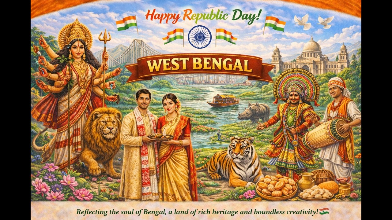 REPUBLIC DAY 2026 B.P.M HIGH SCHOOLKHAR WEST VIII A WEST BENGAL STATE PRESENTATION