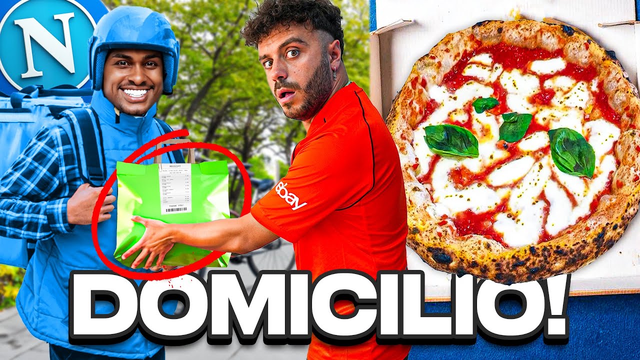 🚴‍♂ MIGLIORI CIBI A DOMICILIO DI NAPOLI! 🍕