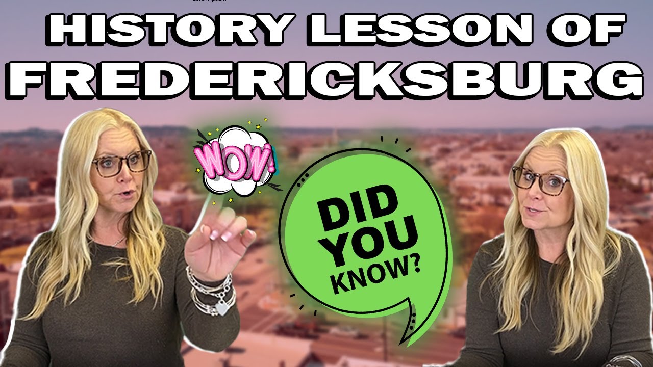Fredericksburg, VA History & Fun Facts in Less Than 4 Minutes | Ginger Walker, Realtor®