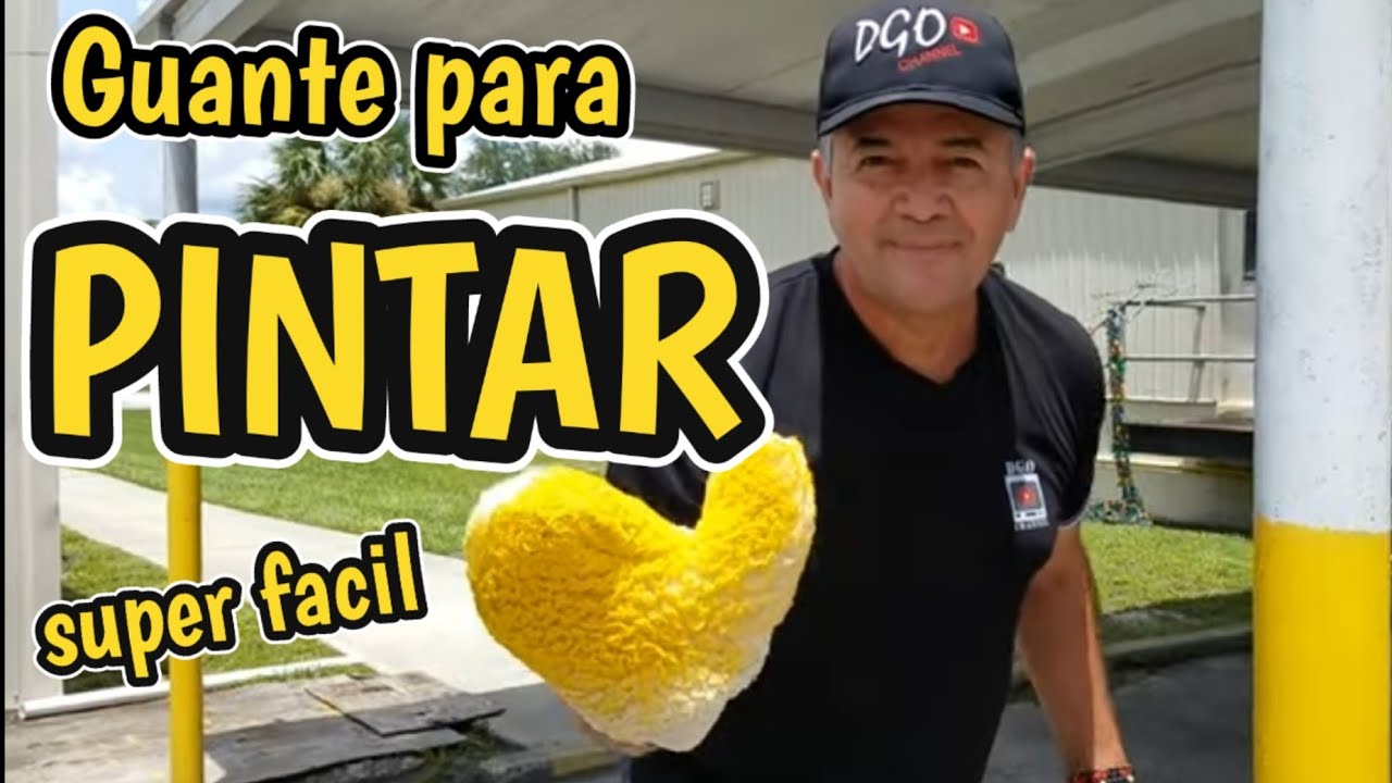 Guante para pintar