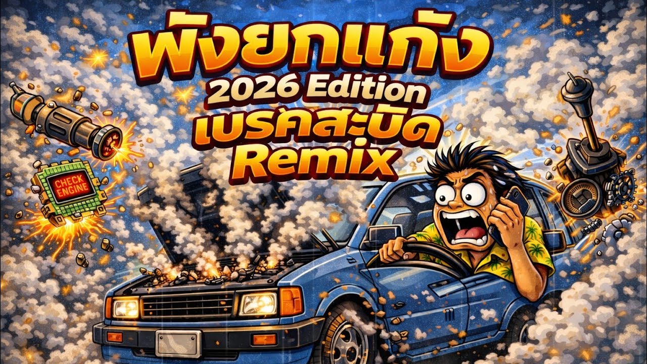 เพลง รถพัง 2026 Remix | Official MV | เพลง โจ๊ะ ๆ สนุก ๆ @มันไก่ป๊ากะปุ๊ก 