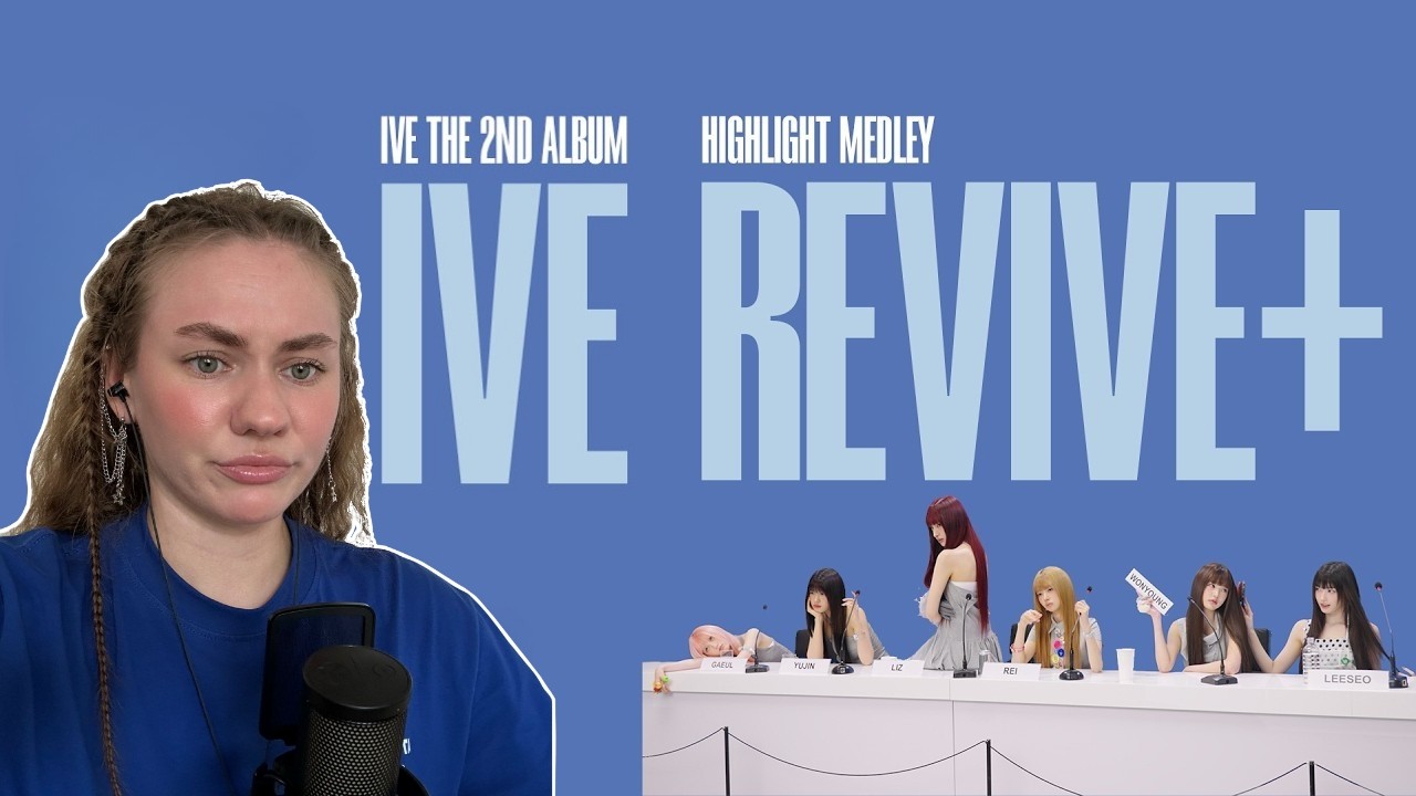 Реакция на IVE — 'REVIVE+' Highlight Medley | reaction to IVE — I’VE 'REVIVE+' highlight medley