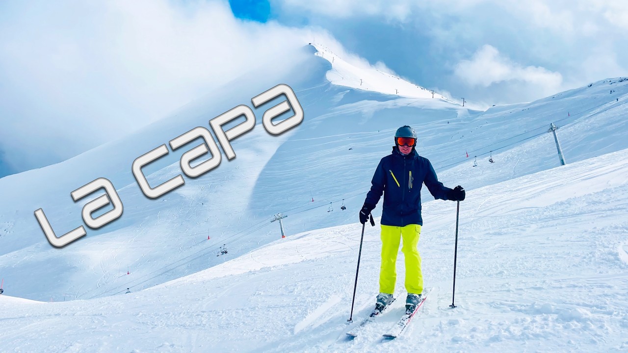 SKIING ANDORRA - ARINSAL - La Capa black dimond route