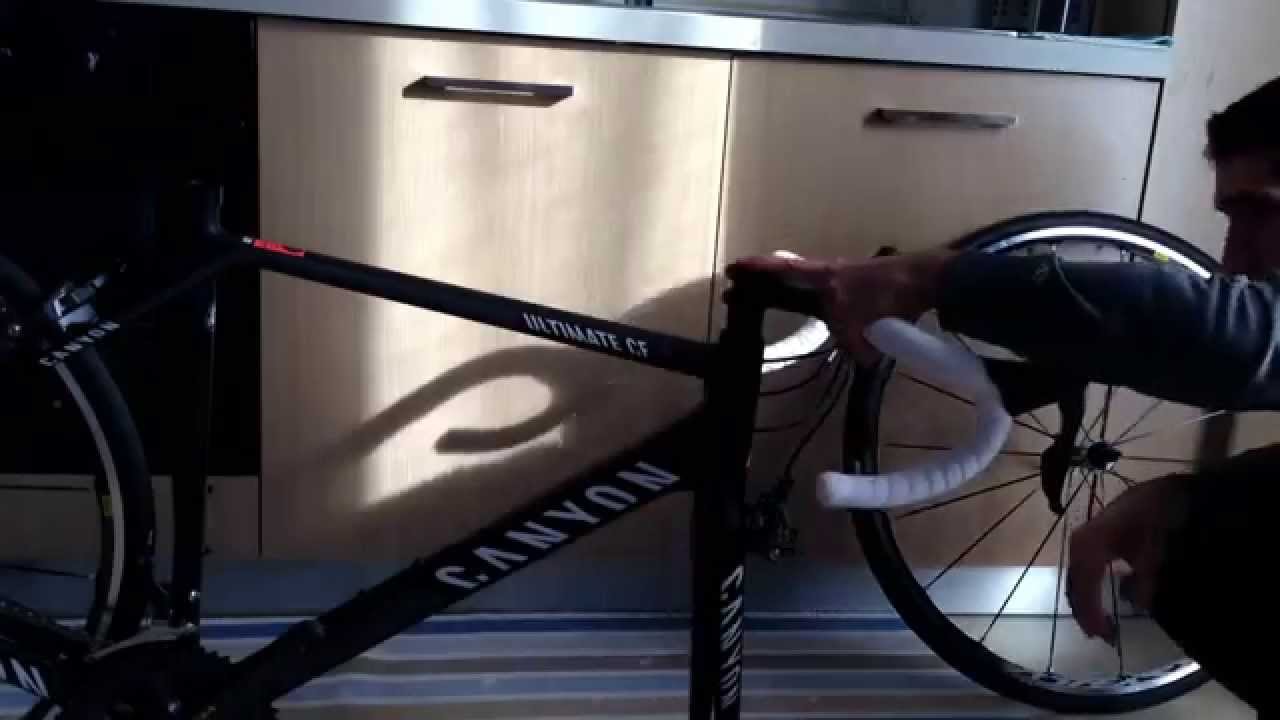 Timelapse assembling a canyon cf sl 9.0 deep black gray unboxing
