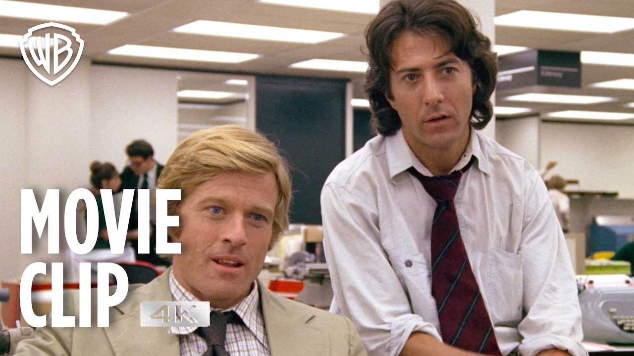 All The President’s Men 4K | Follow The Money | Movie Clip | Warner Bros. Entertainment