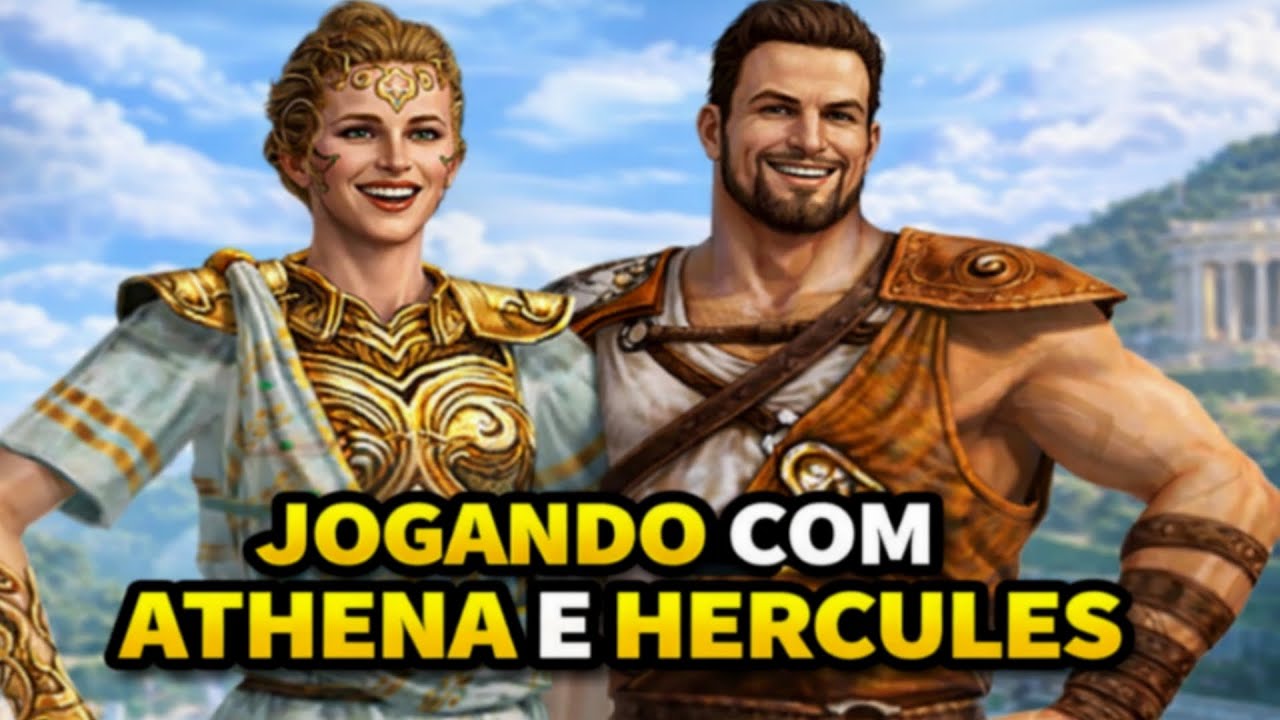 🔴 GOD OF WAR 2 - JOGANDO COM HERCULES E ATHENA - VERY HARD 🔴