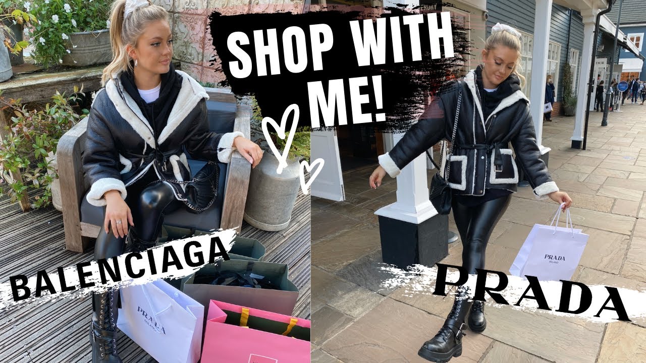 COME LUXURY SHOPPING WITH ME!!!! BICESTER VLOG & NEW BAG UNBOXING!!!!