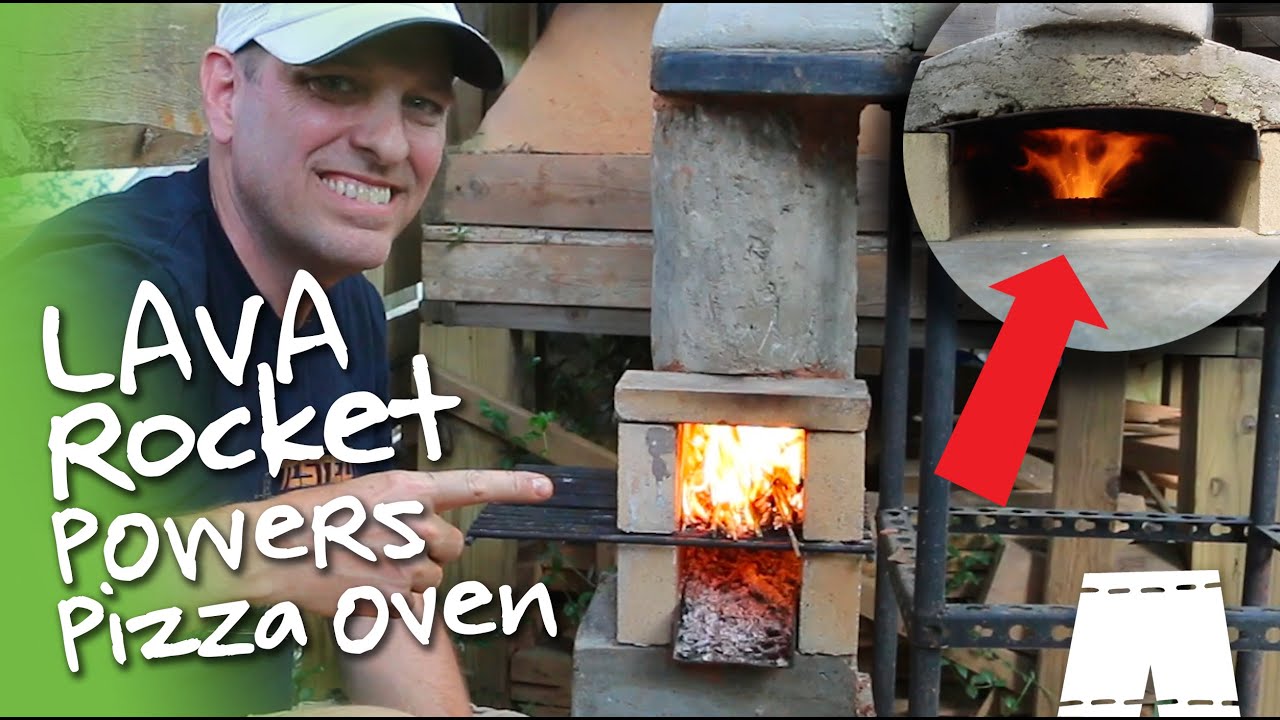 How To Make A Lava Rock And Refractory Mortar Rocket Stove