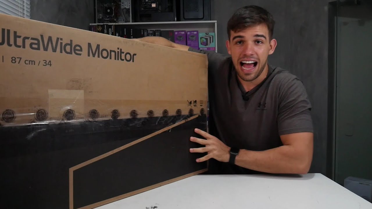 SUPER UPGRADE NO SETUP: MONITOR ULTRAWIDE 34 DA LG!