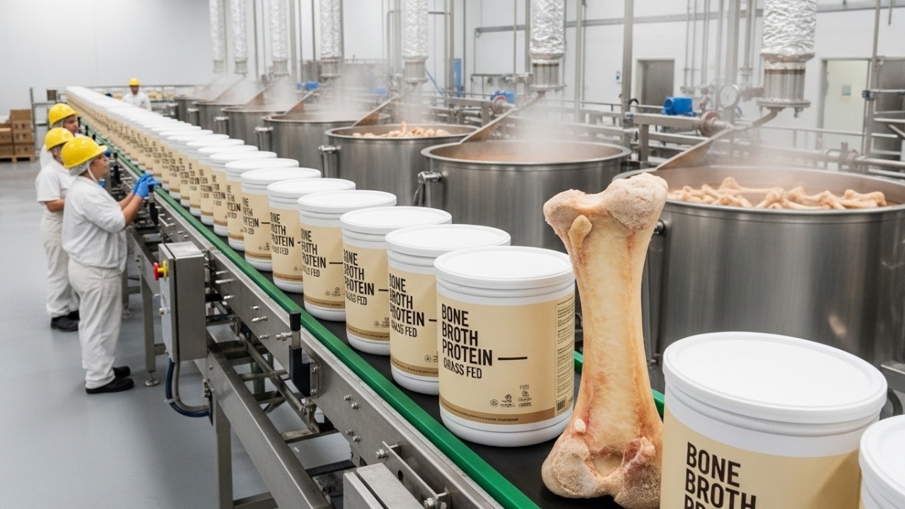 Inside the Bone Broth Factory &mdash; Tons of Rotting Cow Bones Boiled Into $80 'Superfood' Powder