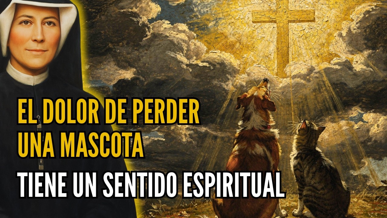 Santa Faustina revela por qué Dios permite el dolor de perder una mascota querida