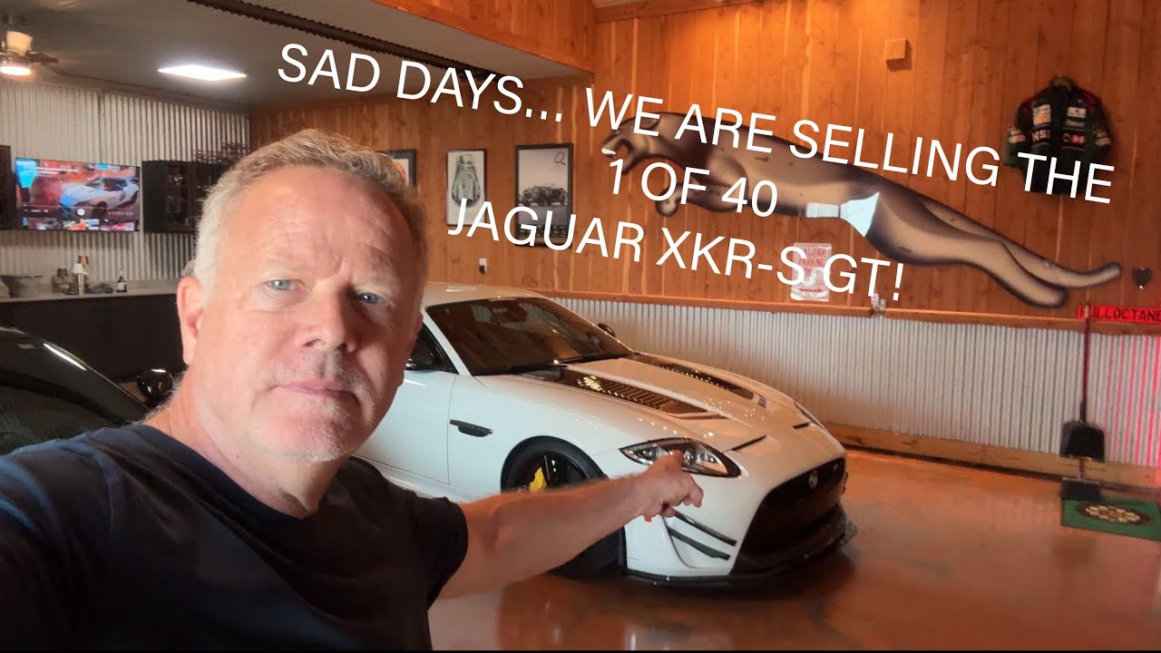Yup… Sad days. We are selling the SUPER RARE Jaguar XKR-S GT!