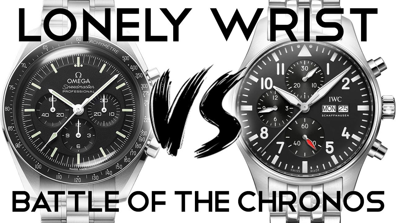Какой хронограф лучше? IWC Pilot или Omega Speedmaster