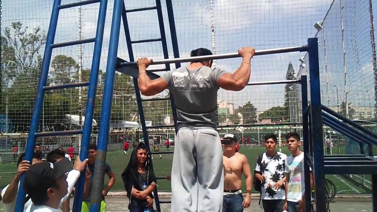 Competencia Alberca Olímpica (01/08/15).- 1er. lugar circuito │Barras México Street Workout│