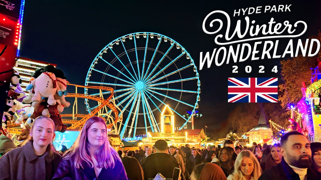 Hyde Park Winter Wonderland 2024 | London's Ultimate Christmas Experience 🇬🇧
