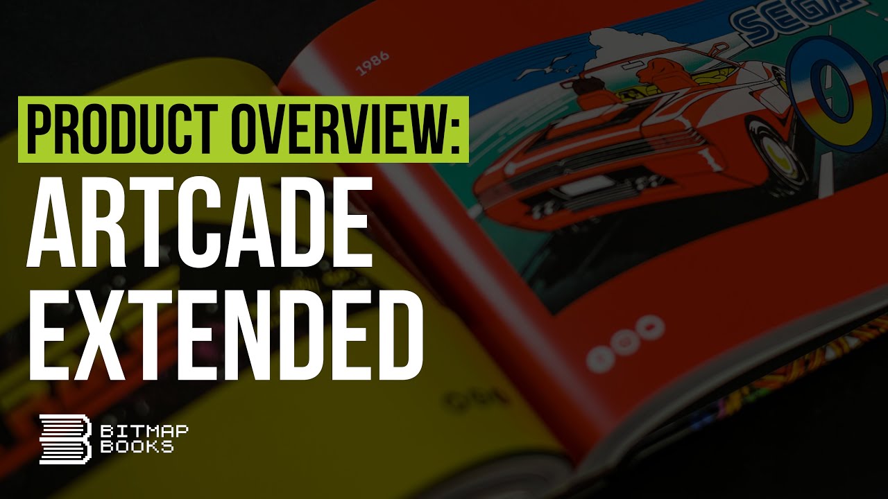 Product overview: ARTCADE - The Book of Classic Arcade Game Art (Extended Edition) | Bitmap Books